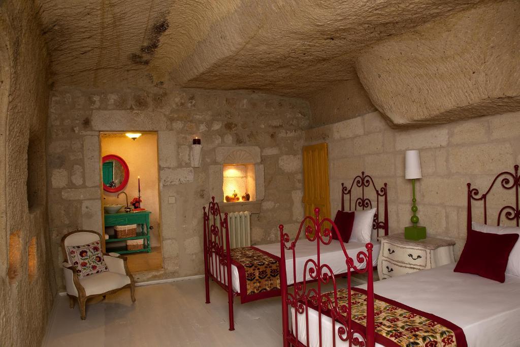 Hezen Cave Hotel Ортахисар Номер фото
