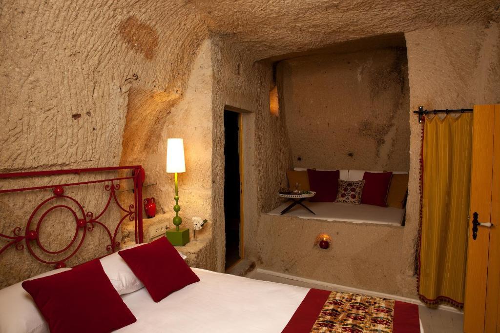 Hezen Cave Hotel Ортахисар Номер фото