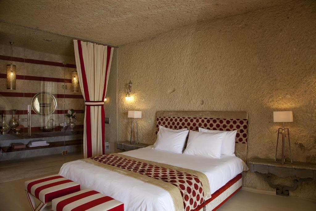 Hezen Cave Hotel Ортахисар Номер фото